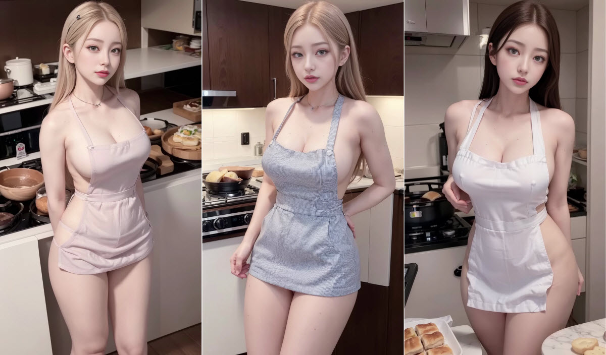 Attractive Woman Sexy Apron Images Ai Art Lookbook