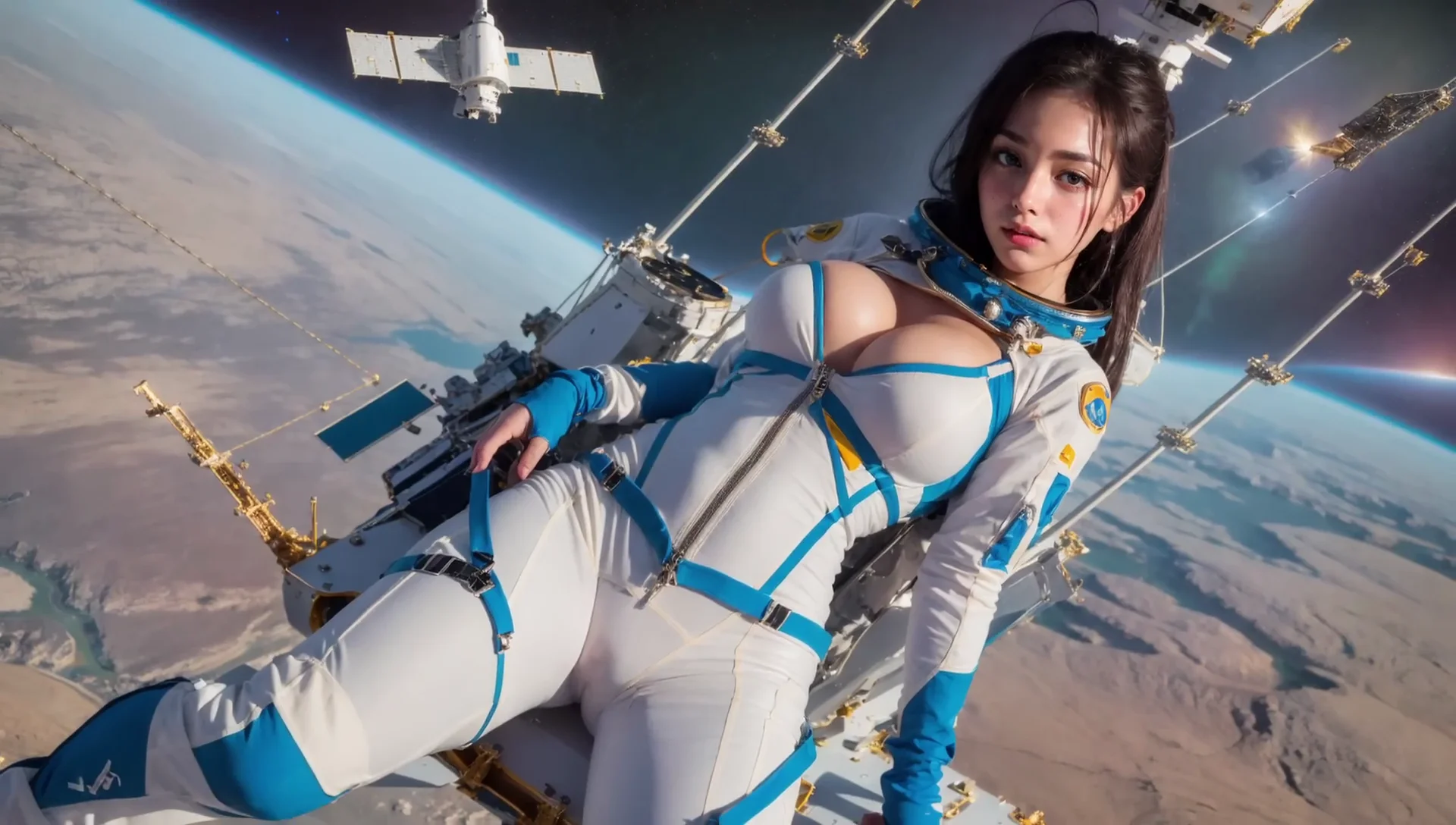 Ai Lookbook 19 Space Wanderer Girls - 스페이스 원더러 걸 인공지능아트 37