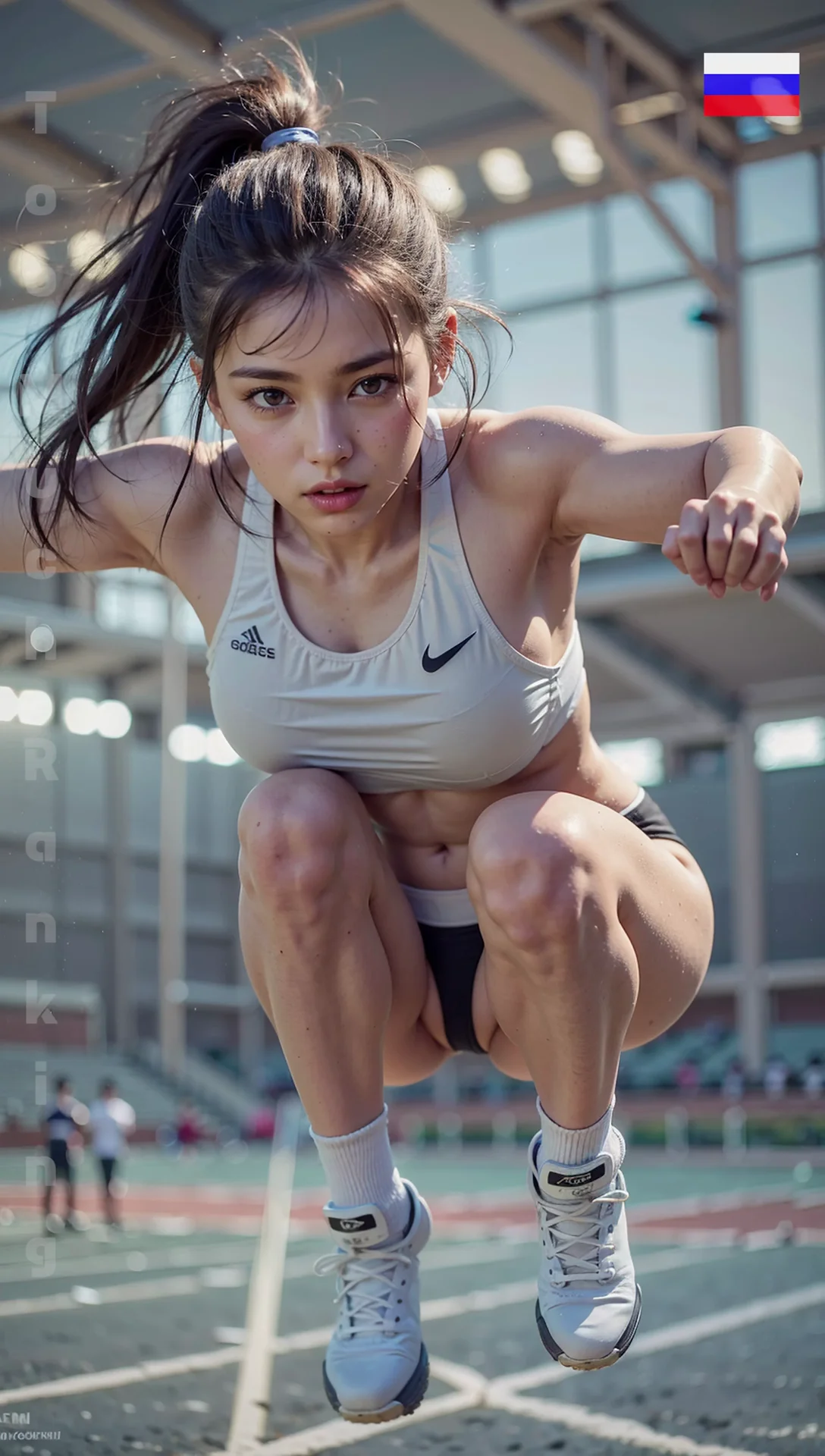 The Most Beautiful Women In Long Jump With Beautiful Bodies image 9