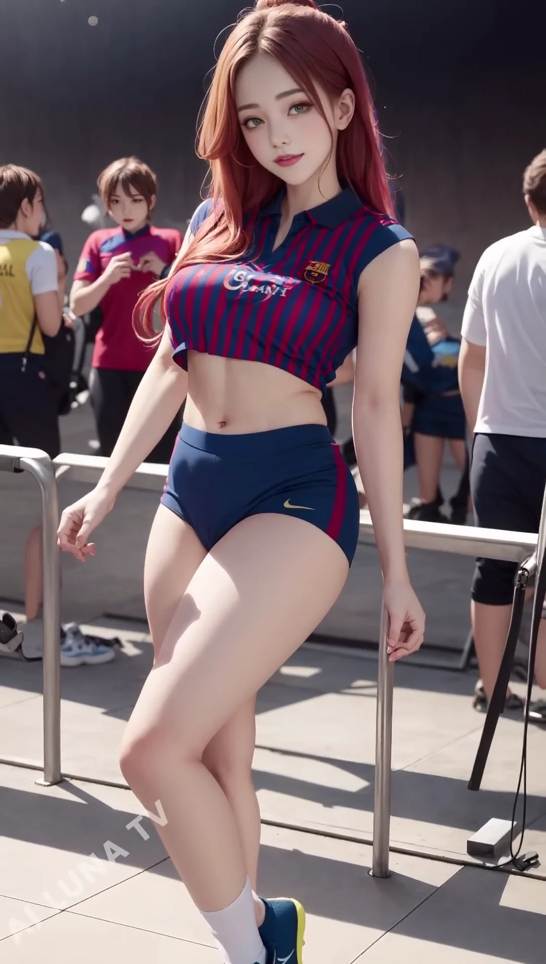 Ai Lookbook FC Barcelona Girl Images - 바르셀로나 걸스 팬 03