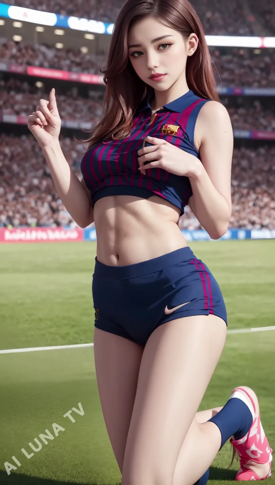 Ai Lookbook FC Barcelona Girl Images - 바르셀로나 걸스 팬 04