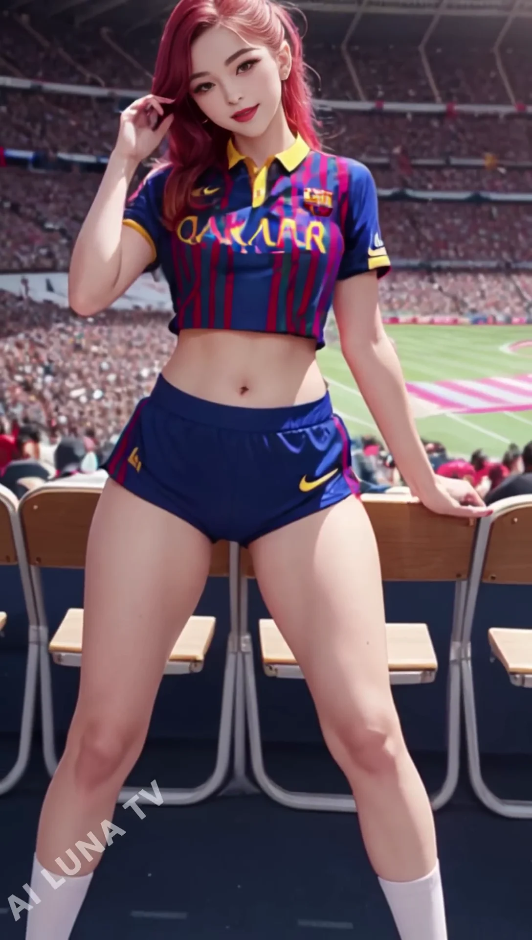Ai Lookbook FC Barcelona Girl Images - 바르셀로나 걸스 팬 07