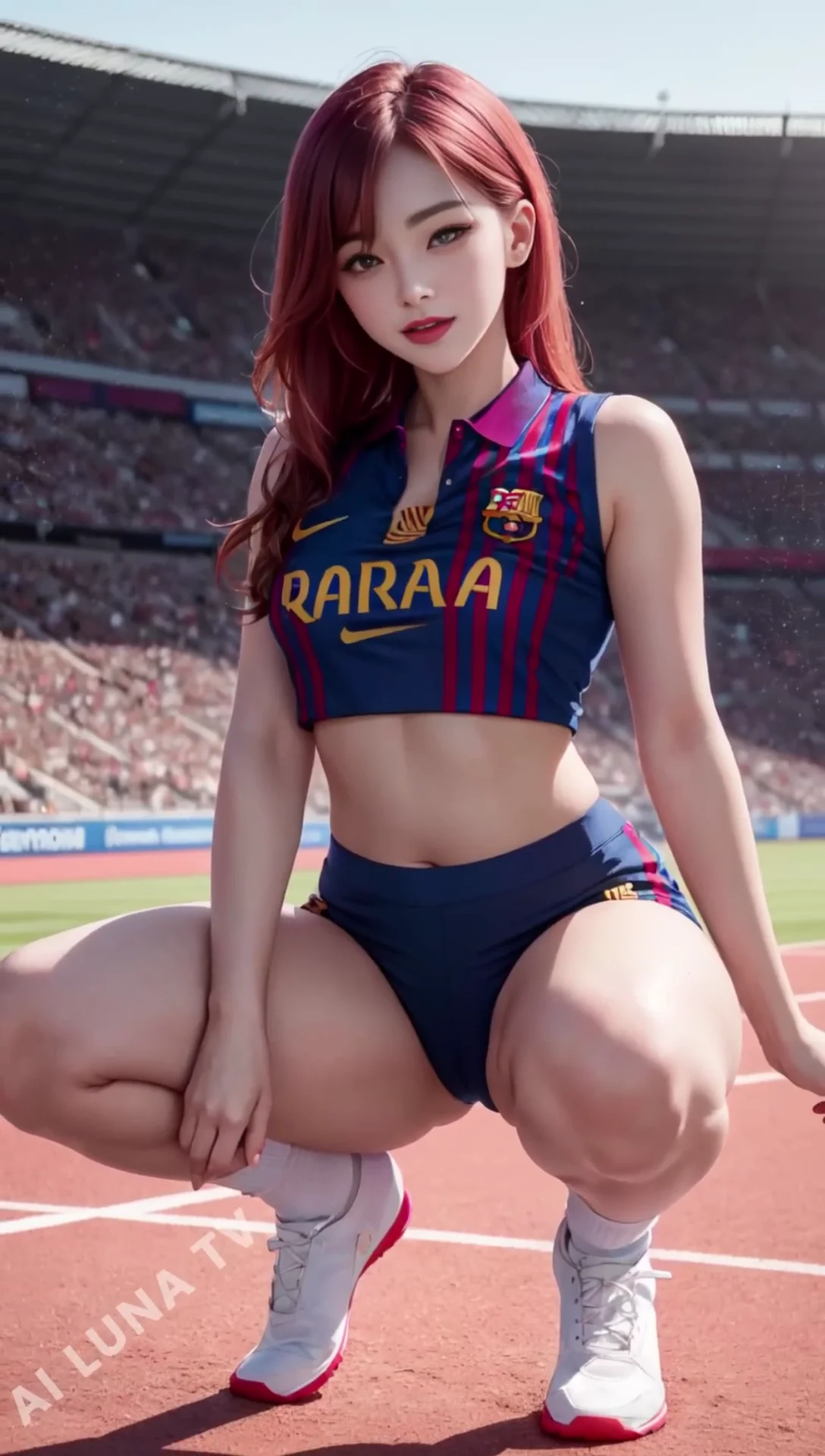 Ai Lookbook FC Barcelona Girl Images - 바르셀로나 걸스 팬 29