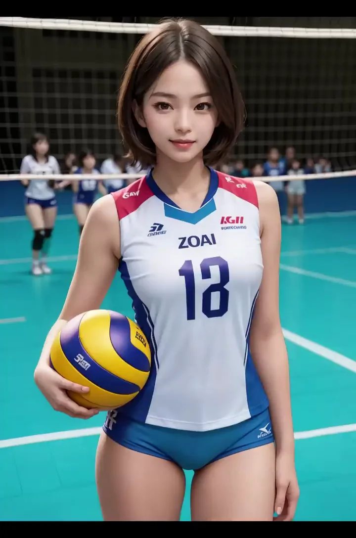 Ai Lookbook Hot Volleyball Girls Image 01