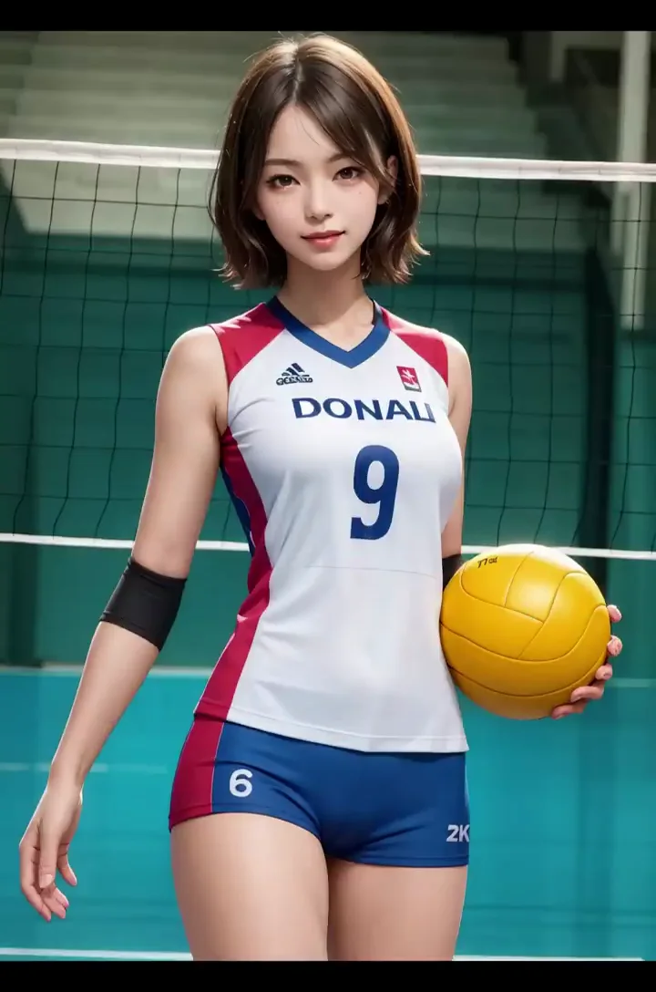Ai Lookbook Hot Volleyball Girls Image 06
