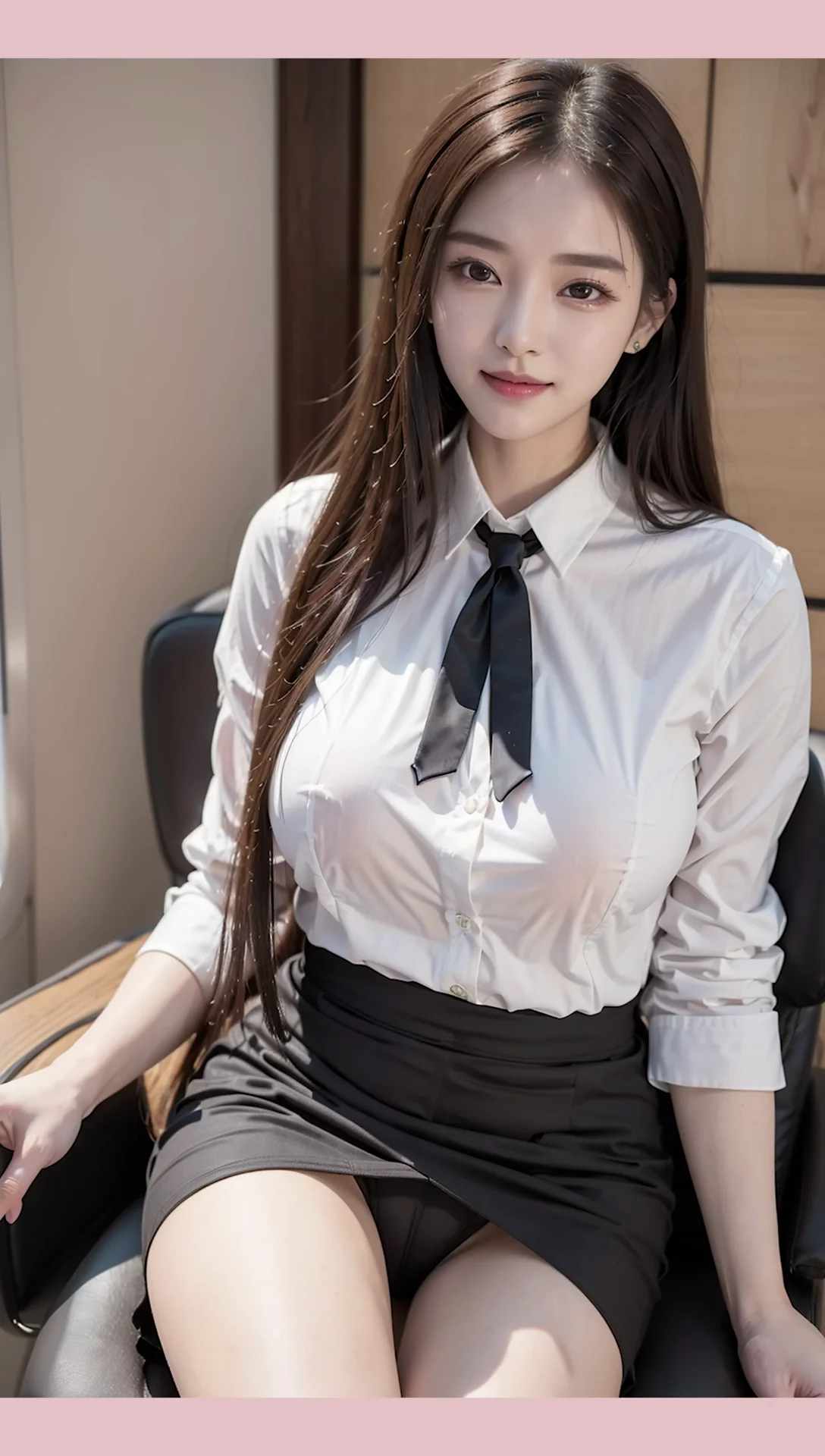 Ai Lookbook: Sexy Office Woman Images 34