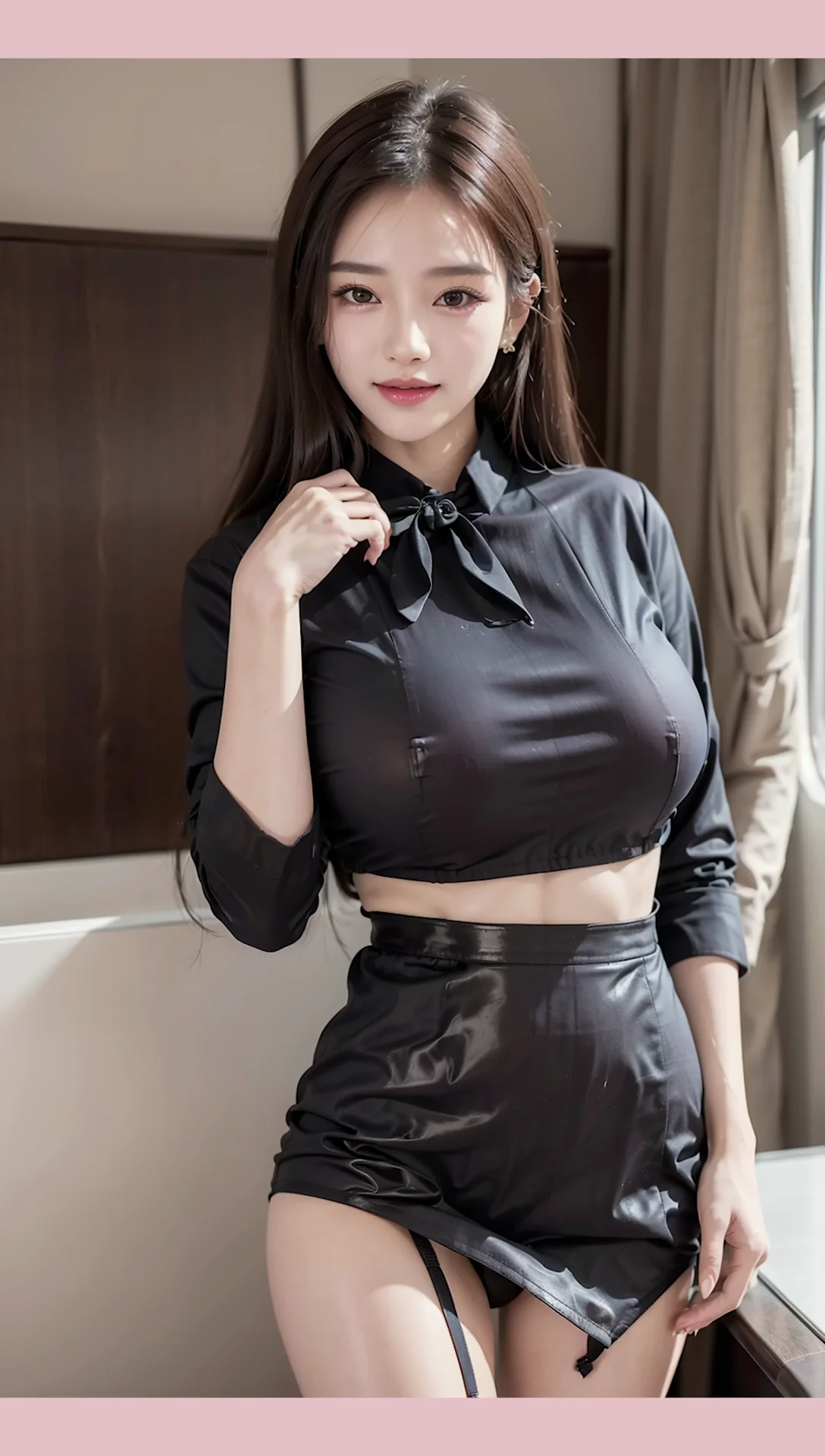 Ai Lookbook: Sexy Office Woman Images 35