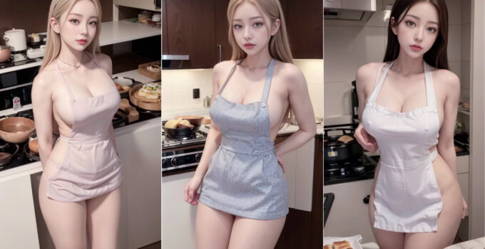 attractive woman sexy apron images