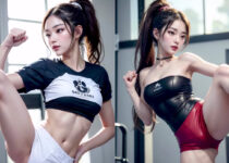 kickboxing female body images