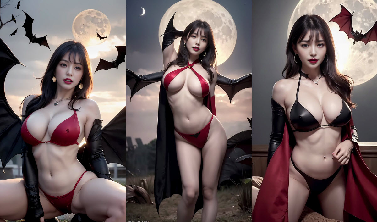 Gallery - Ai Art LookBook: Sexy Girls in Vampire Cosplay Images - Ai Art Lookbook