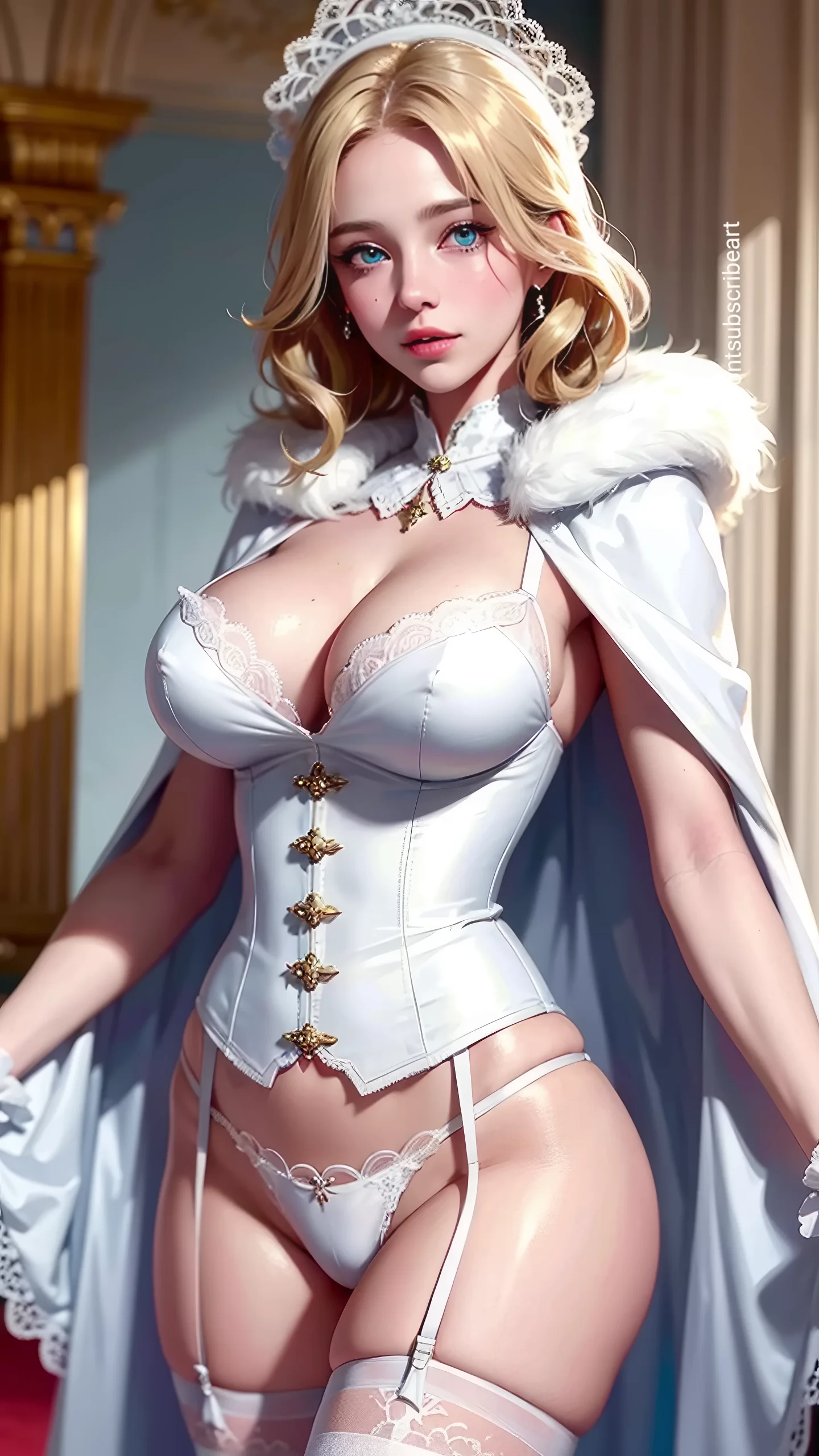 Emma Frost Cosplay By AI Art LookBook Image 03
