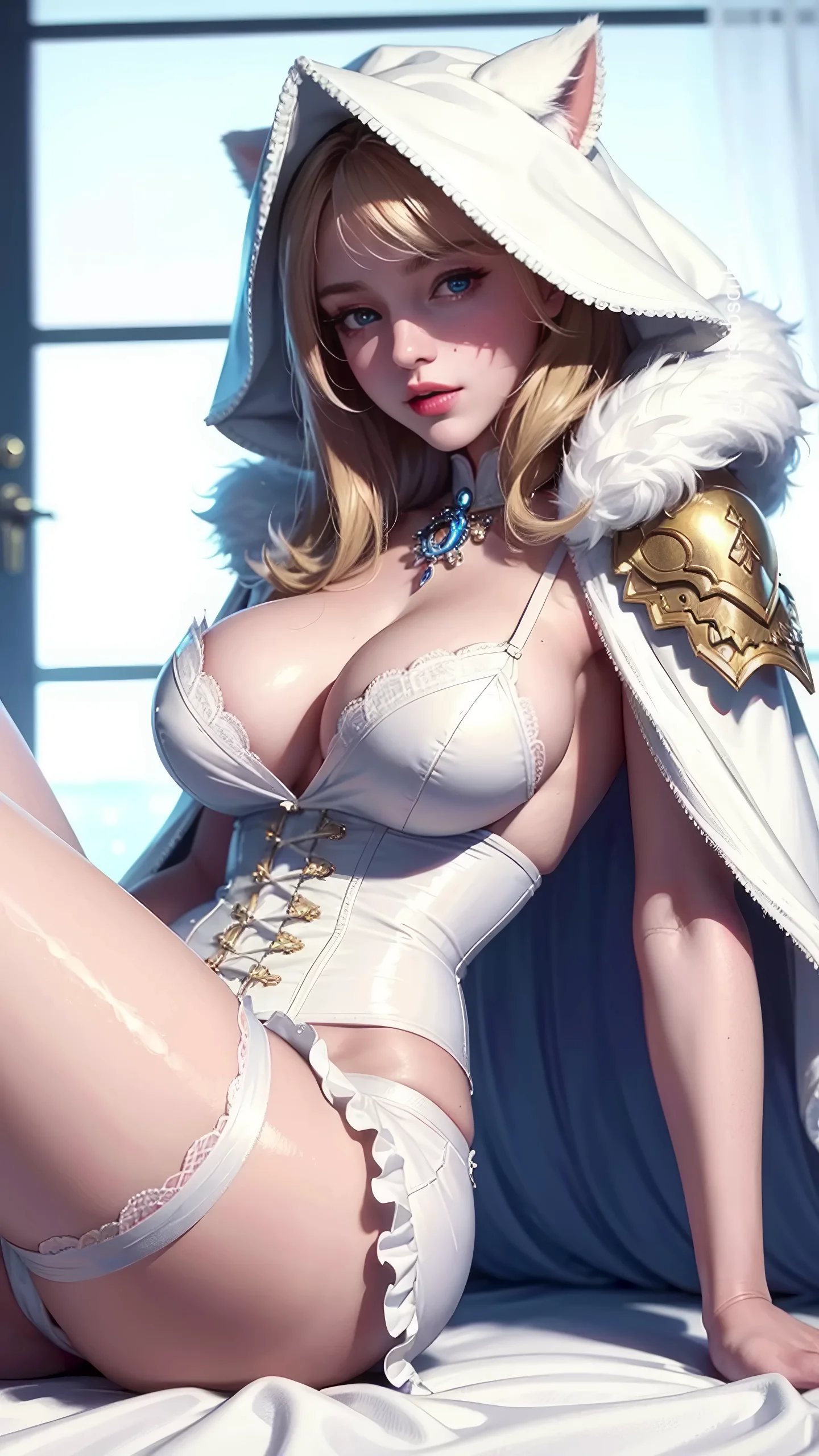 Emma Frost Cosplay By AI Art LookBook Image 19