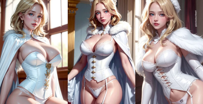 emma frost cosplay by ai art lookbook