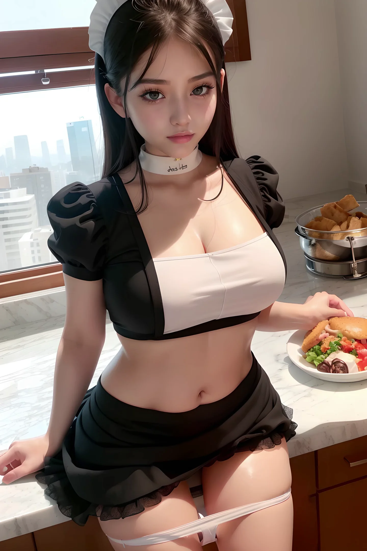 Hot Sexy Maid Images Ai Art Lookbook 01