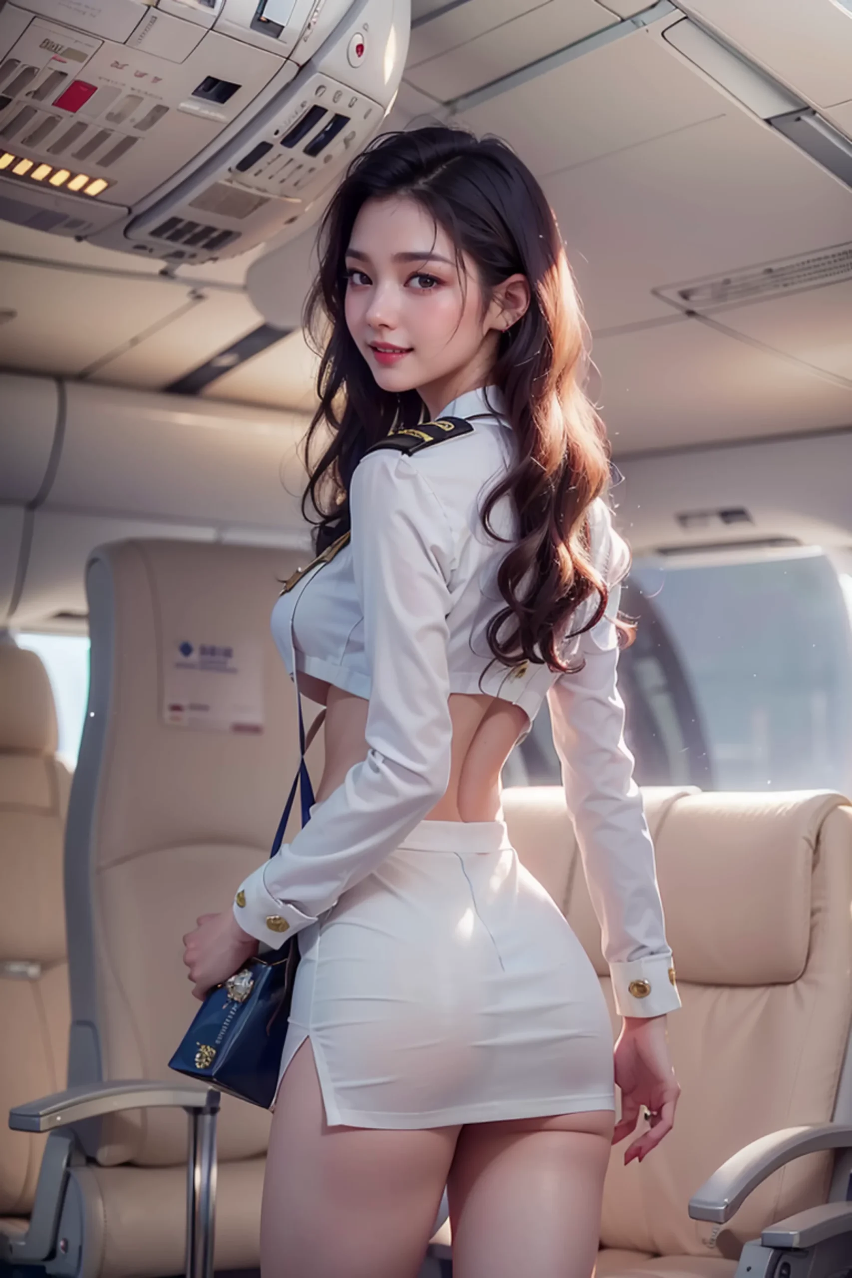 Sexy Flight Attendant Cosplay Vol. 2 Images 25