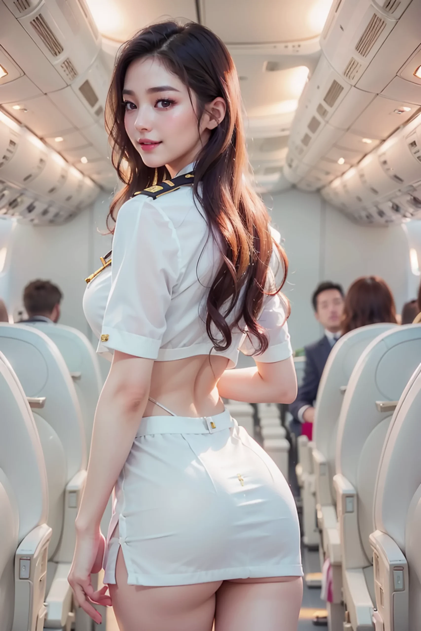Sexy Flight Attendant Cosplay Vol. 2 Images 27