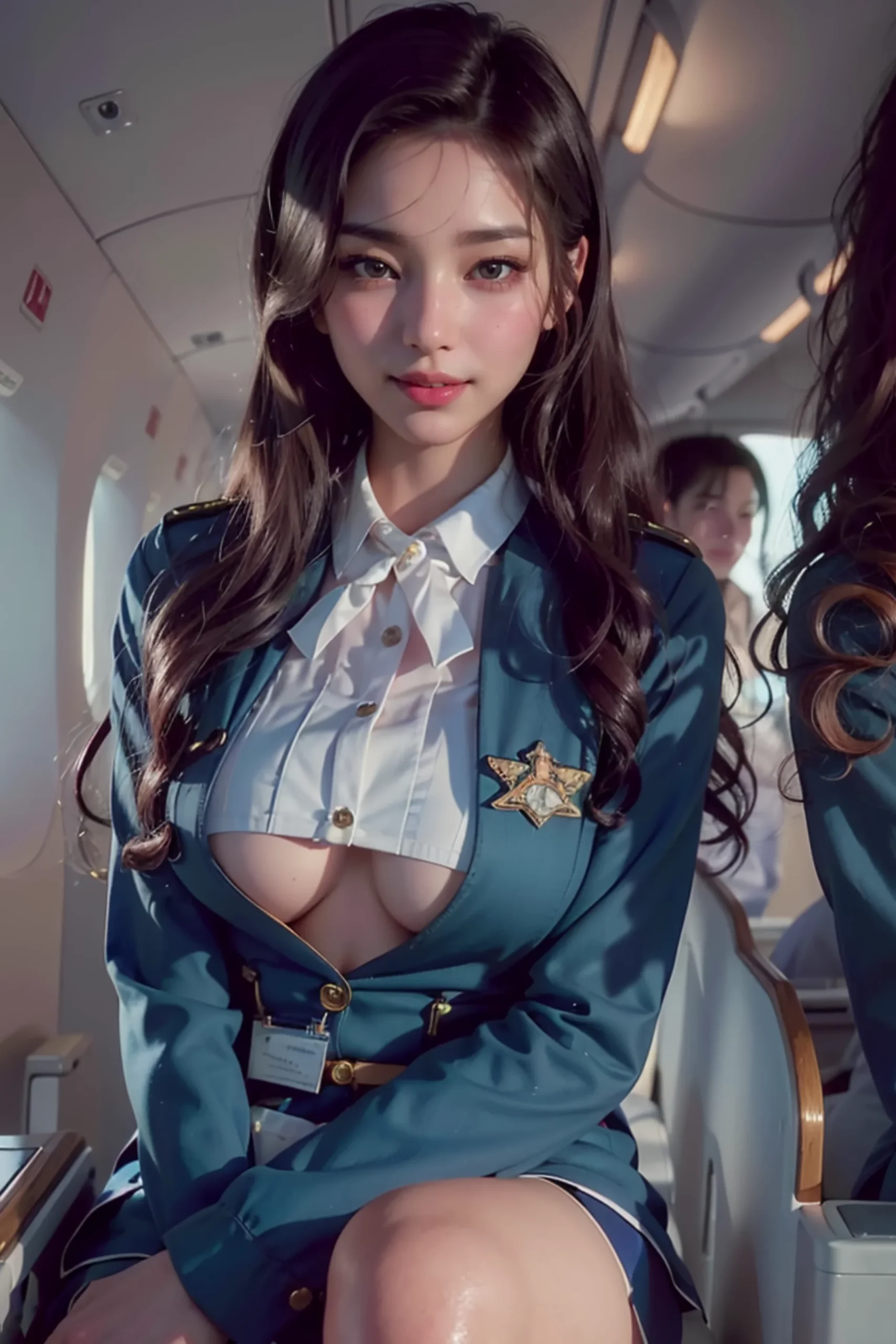 Sexy Flight Attendant Cosplay Vol. 2 Images 41