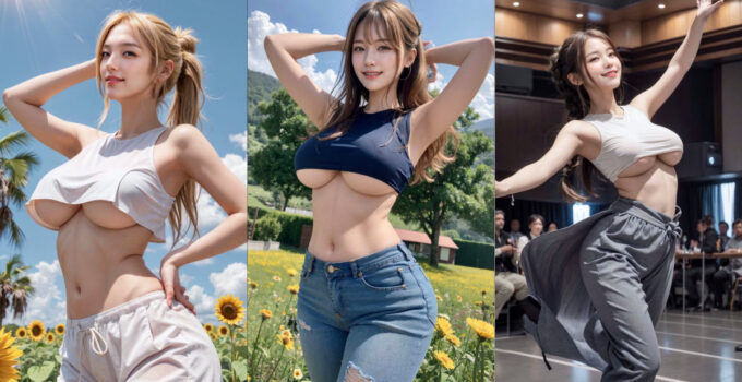 sexy under boop images - ai art lookbook korean