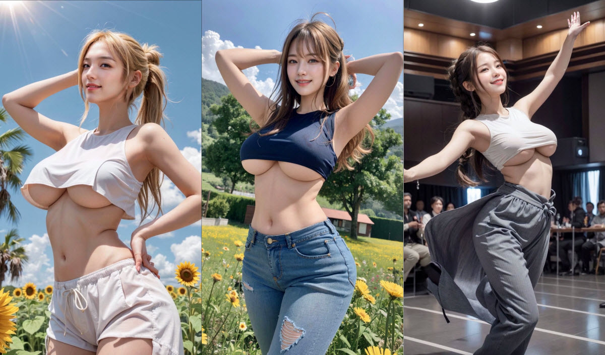 Gallery - Sexy Under Boop Images - Ai Art Lookbook Korean - Ai Art Lookbook