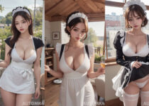 Ai Art Lookbook Maid Cafe Tokyo Girl Images