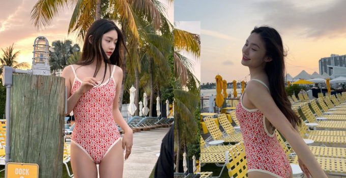 Lin Yun Sexy Bikini Photos