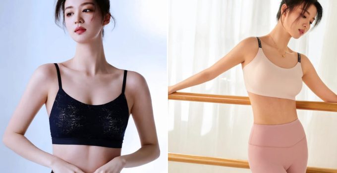 Wang Churan (王楚然) shines in new sexy bra photos