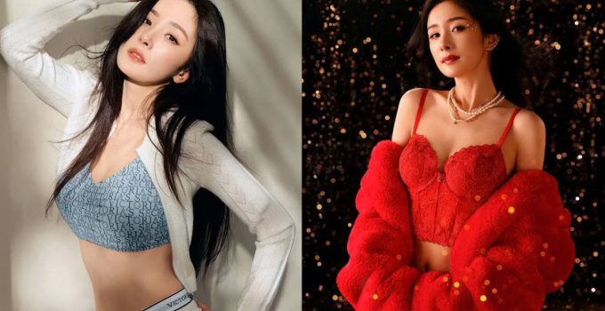 Yang Mi 杨幂 Bra Photoshoot Collection Images