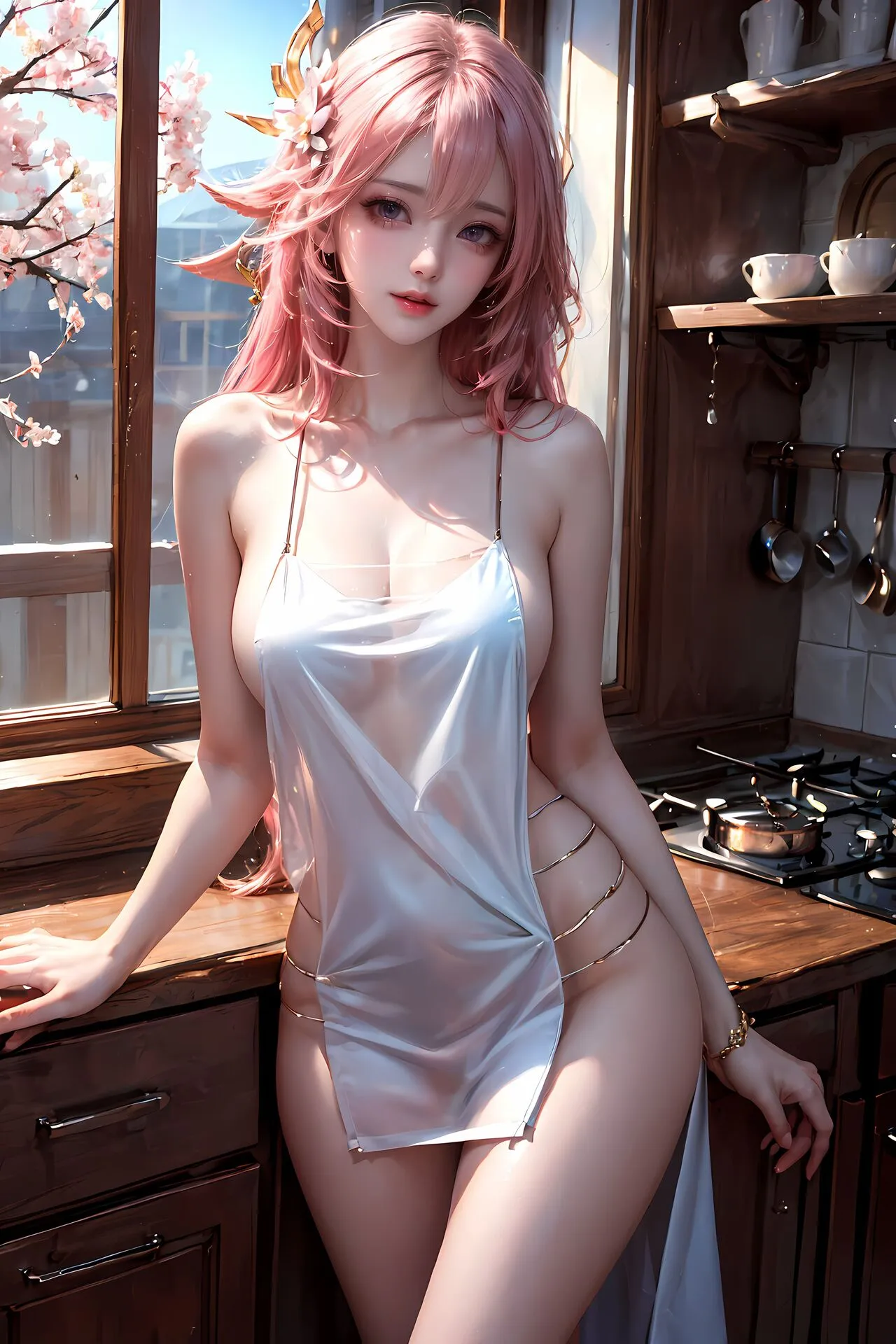 Gallery - Yae Miko 八重神子 | Cute & Beautiful AI Cosplay Collection - Ai Art Lookbook - image 5