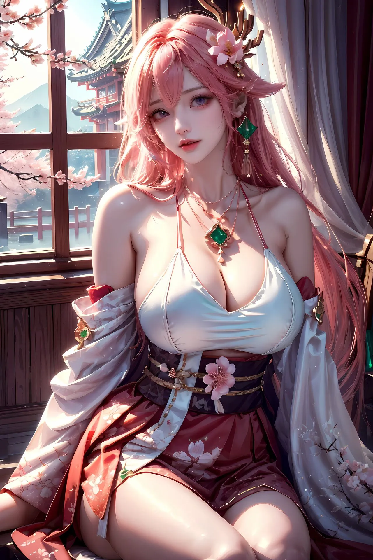 Gallery - Yae Miko 八重神子 | Cute & Beautiful AI Cosplay Collection - Ai Art Lookbook - image 10