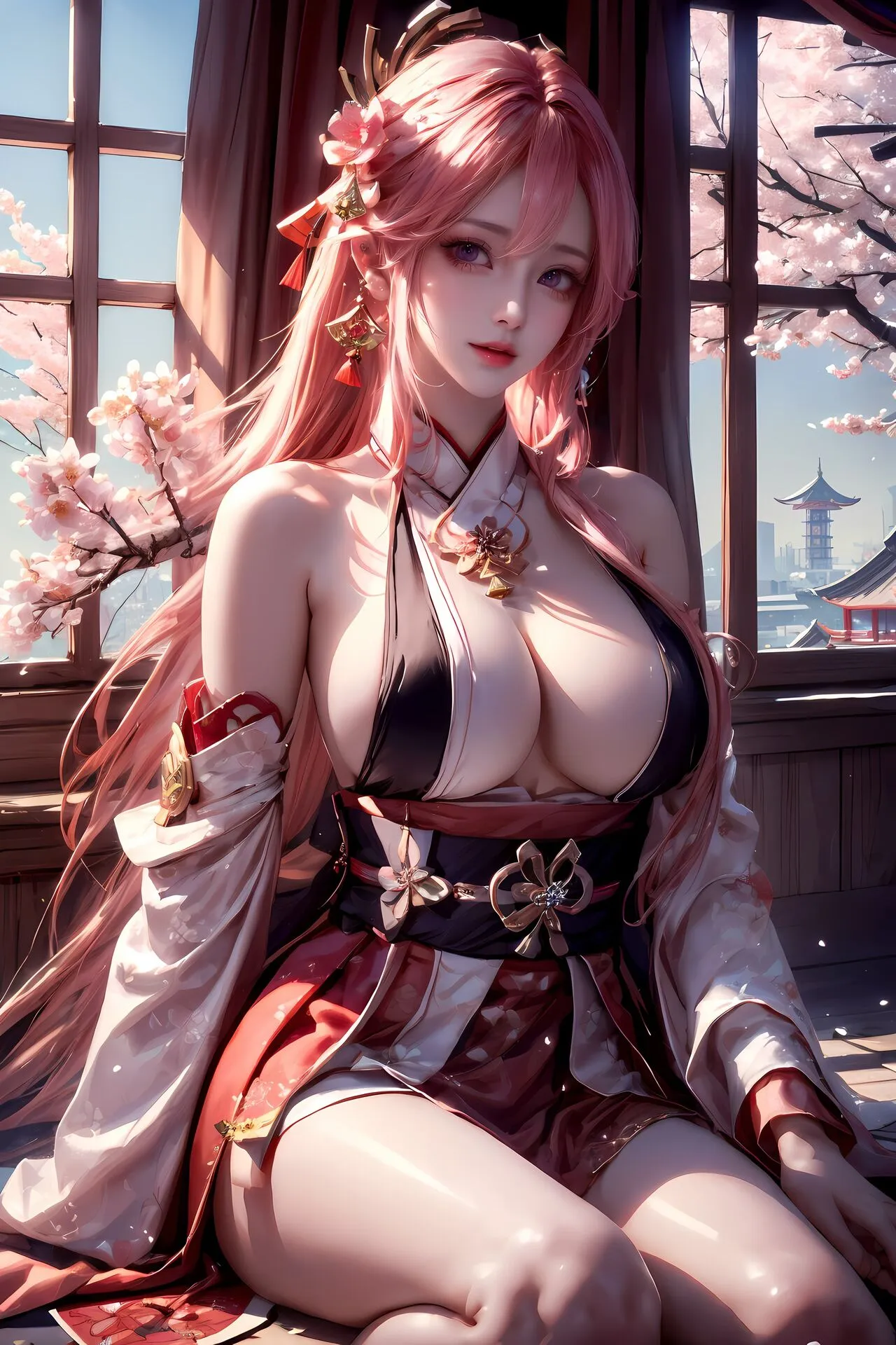 Gallery - Yae Miko 八重神子 | Cute & Beautiful AI Cosplay Collection - Ai Art Lookbook - image 13